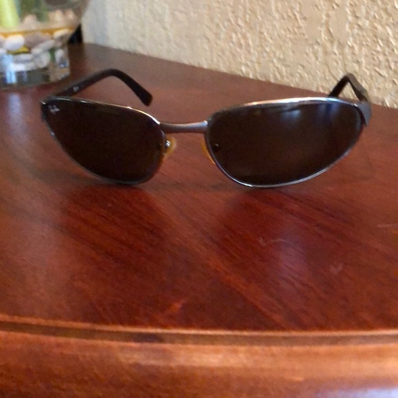 ray ban aviator wrap around sunglasses